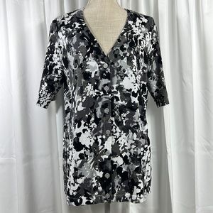 d & co. M Black/White Thin Sweater